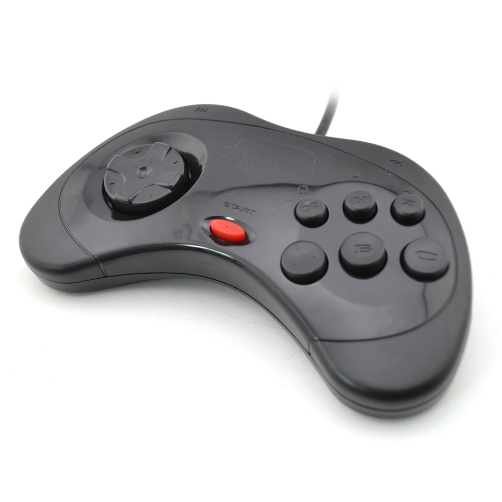 Проводной игровой USB контроллер геймпад джойстик (только для Sega Saturn Style) ПК|gamepad