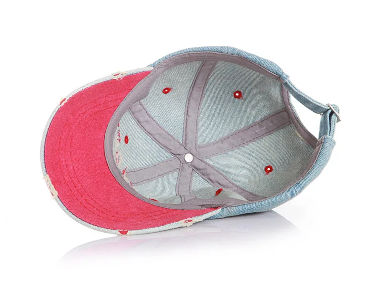 

Brand New Washed Cotton Adjustable Letter color Baseball Cap Unisex couple cap Fashion Leisure dad Hat Snapback cap