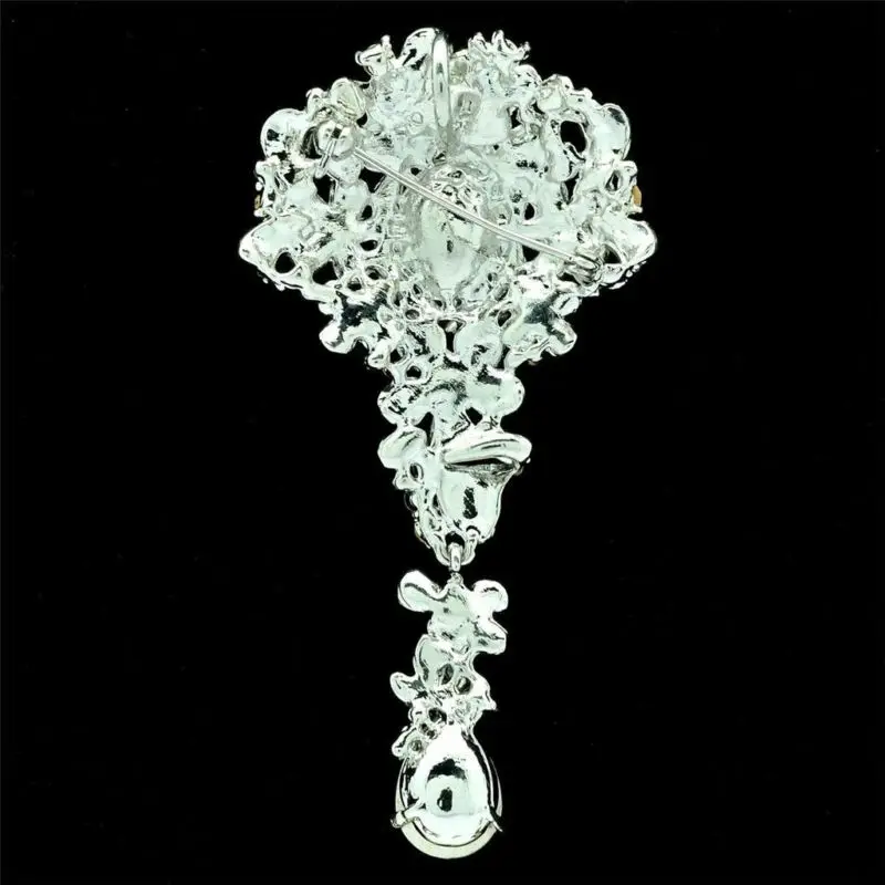 Свадебные украшения Красивая Искусственная брошь в виде букета цветов булавки