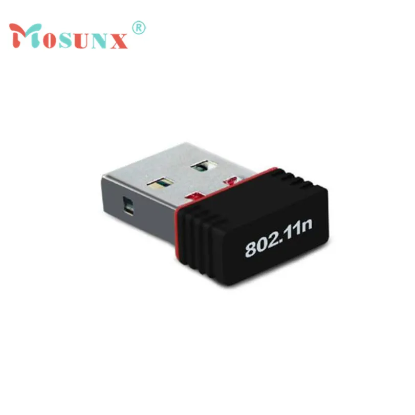 Горячая продажа MOSUNX беспроводной 150 Мбит/с USB адаптер WiFi 802.11n м Сетевая Lan Карта