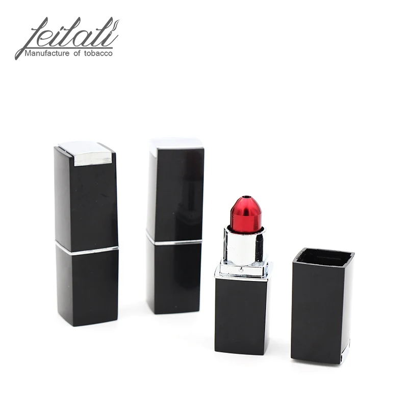 

New creative fun lipstick model small pipe, metal fashion sales fun little pipe, easy to carry