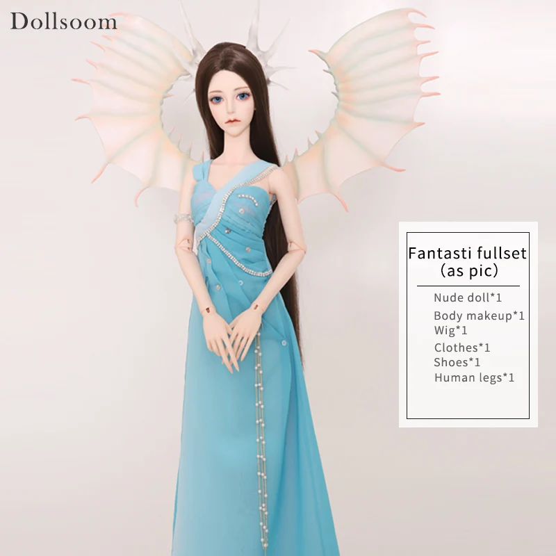 Dollsoom Nephelin 1/3 BJD модель тела из смолы для девочек, куклы, версия человека и Фэнтези - Цвет: FantasyFullset asPic