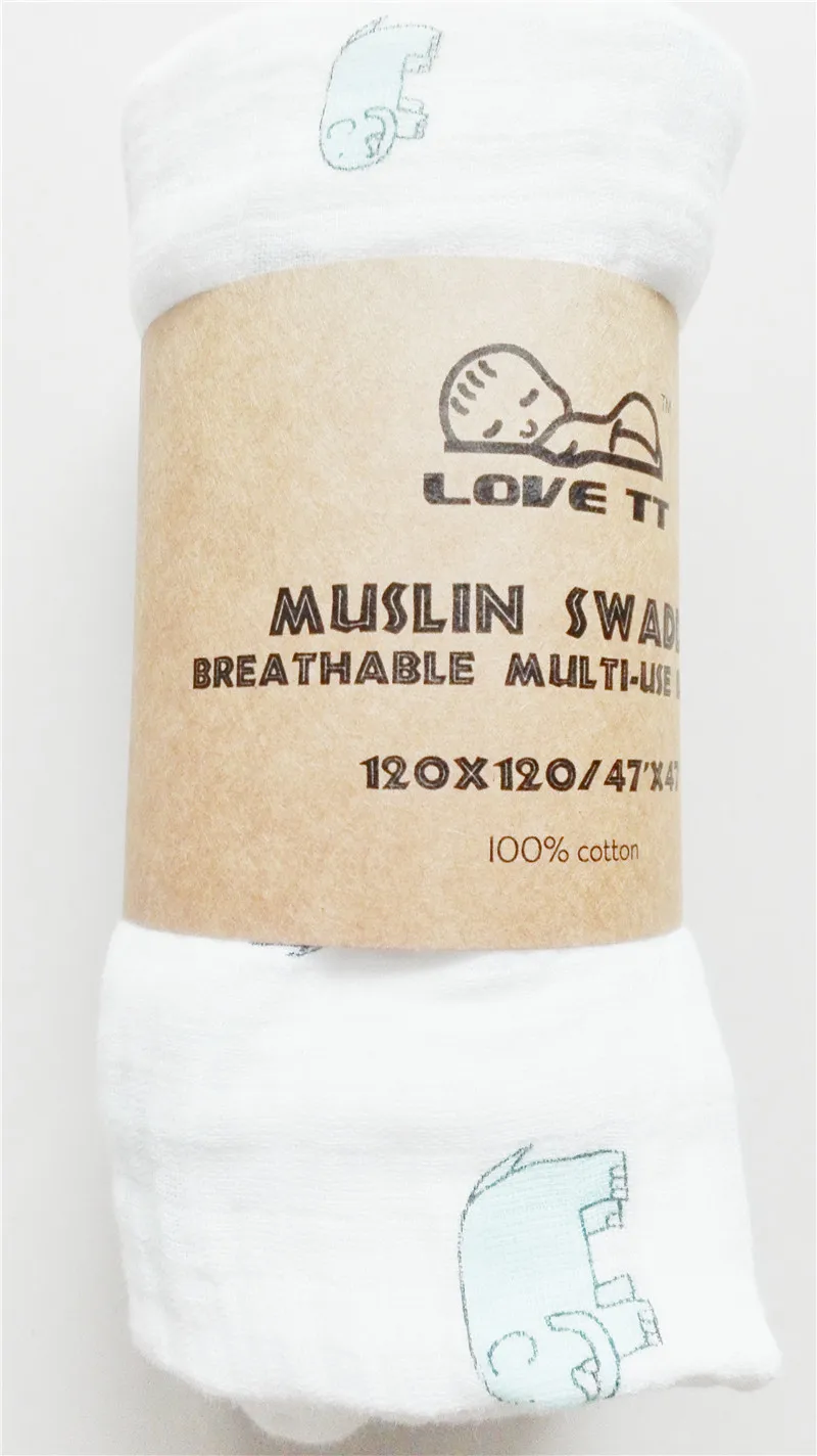 Детские муслиновые одеяла детский Пеленальный конверт для Новорожденных