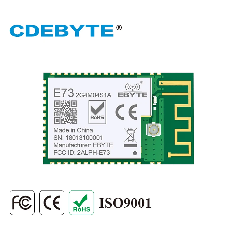 E73-2G4M04S1A Bluetooth nRF52810 модуль 2,4 ГГц 2,5 МВт IPEX PCB антенна IoT uhf беспроводной приемопередатчик SMD радиочастотный приемник