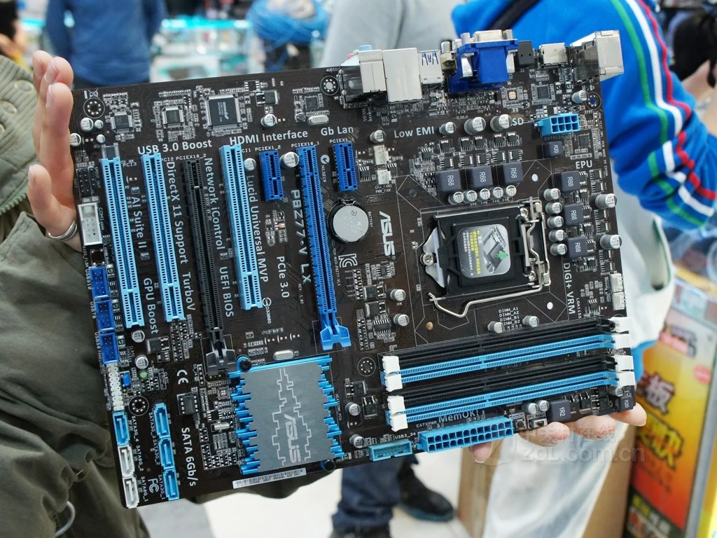 Asus P8Z77-V LX настольная материнская плата Z77 Socket LGA 1155 i3 i5 i7 DDR3 32G ATX UEFI биос оригинальная б/у материнская плата в продаже