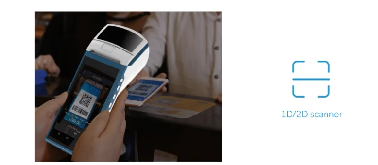 Pos-принтера 58 мм android 6,0 Поддержка сканер штрих-кода, Wi-Fi 3 г bluetooth loyverse Pos программного обеспечения