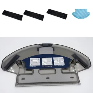Коробка для резервуара для воды + крепежные детали для крючков и петель + сменный комплект из тряпичной Ткани Для Ecovacs Robot Duoduo S DT85G Запчасти для пылесоса