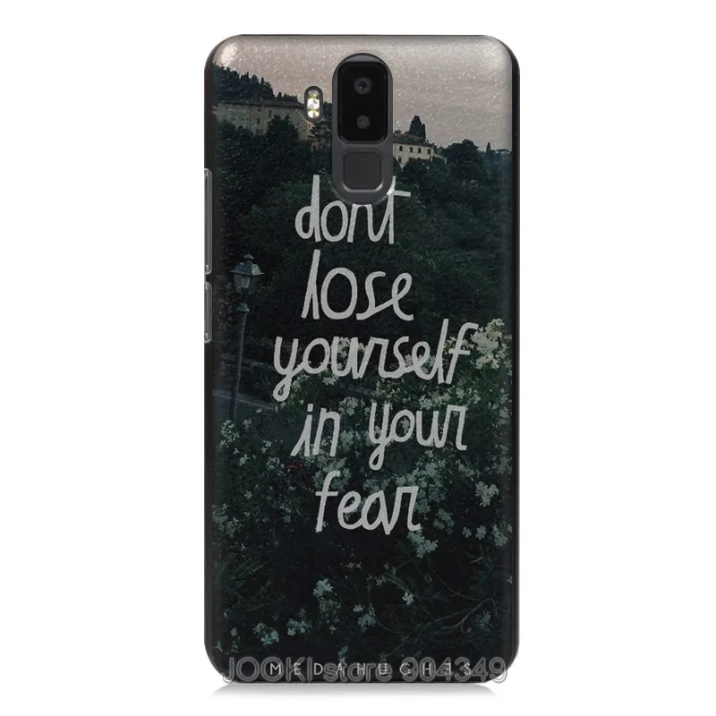 1 piece Case Чехол JOOKI с цветочным принтом Vernee X, жесткий пластиковый чехол s для Fundas Vernee X, чехлы для мобильных телефонов 6,", тонкая задняя крышка с принтом - Цвет: 1 piece Case