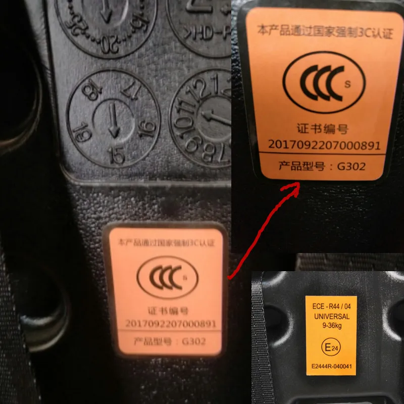 Автомобильные детские безопасные сиденья CARMIND для детей от 0 до 12 лет ISOFIX жесткий интерфейс может сидеть и лежать Регулируемый 165 градусов