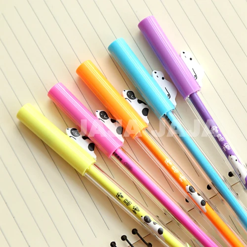 

1pc/lot Dog series erasable gel pen 0.5mm Novelty stationery pens Office material Canetas school kids supplies (dd-1382)