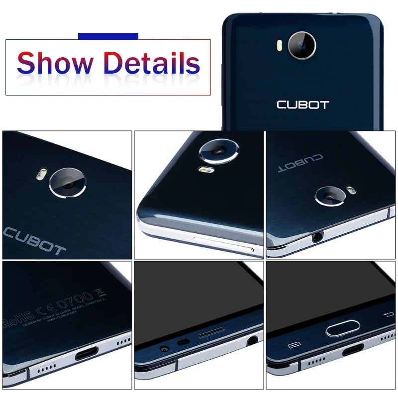 Cubot Cheetah 2 5.5 Inch FHD MT6753 Octa Core Smartphone 3GB RAM 32GB ROM Cell Phone Fingerprint Type C Android 6.0 Mobile | Мобильные