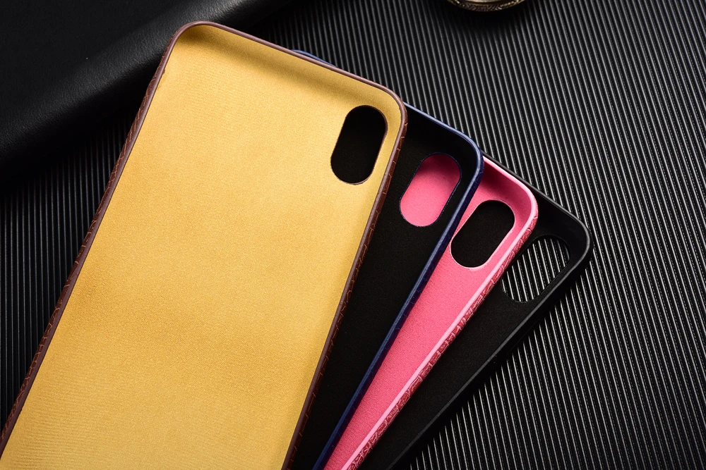 Мягкая задняя крышка из искусственной кожи крокодила для iphone X XS Max XR 11 Pro, Винтажный чехол для телефона, чехол s для iphone 7 8 Plus 6 6 S, чехол