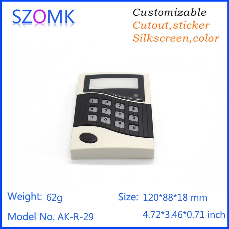 Цельный пластиковый RFID корпус кнопочной панели для pcb распределительного
