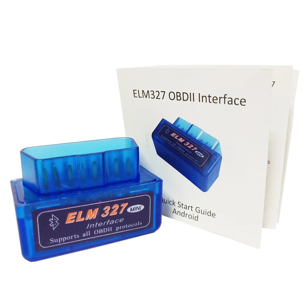 Горячая Распродажа Супер Мини elm327 V1.5 OBD2 адаптер Bluetooth ELM327 автоматический сканер OBD диагностический интерфейс ELM 327 для Android Windows
