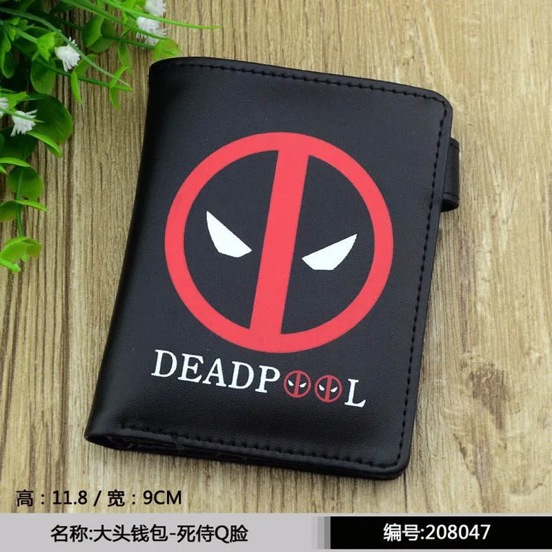 Новые мужские кошельки Marvel Мстители Капитан Америка/Халк/Дэдпул/Покемон Пикачу кошельки и кошельки на застежке