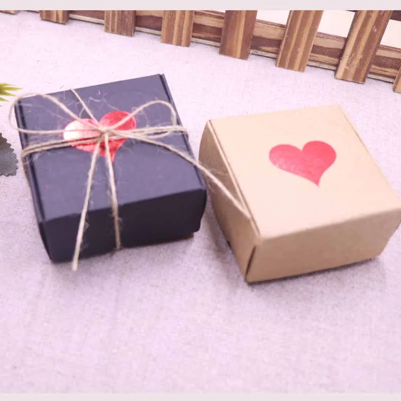 Новая Подарочная коробка для рукоделия в виде сердца разные стили