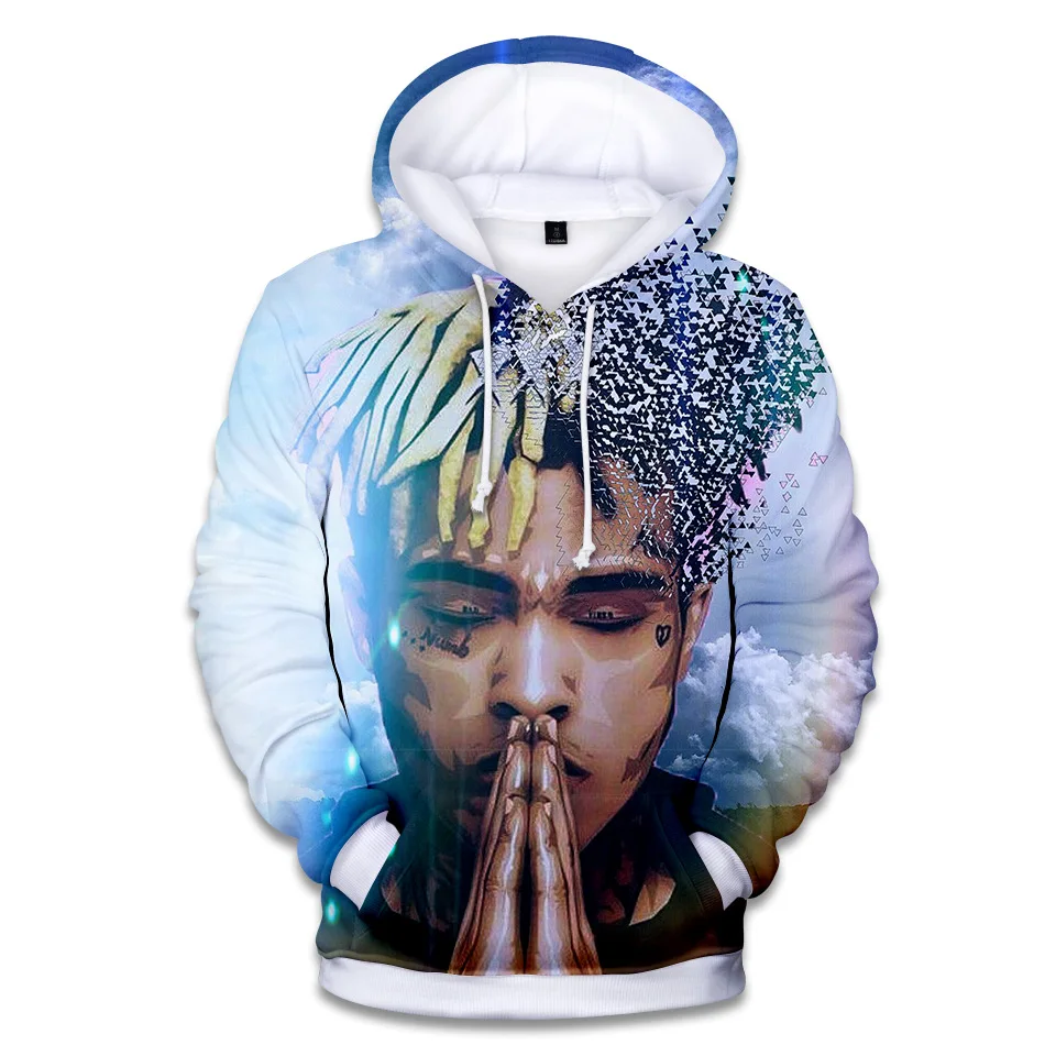 Revenge kill rapper xxxtentacion толстовка с 3d принтом кофта осень зима Свитшот флисовый