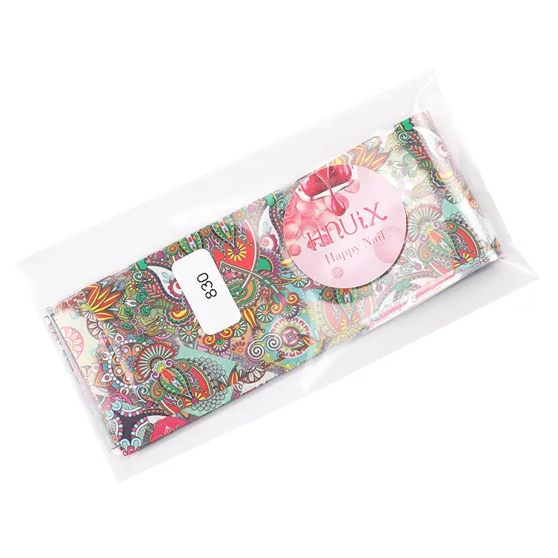 10 шт. цветные конверты для ногтей 20 х4 см