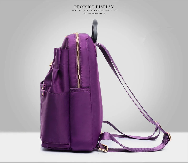 2018 Новое поступление рюкзак Для женщин Водонепроницаемый Оксфорд Школьные ранцы