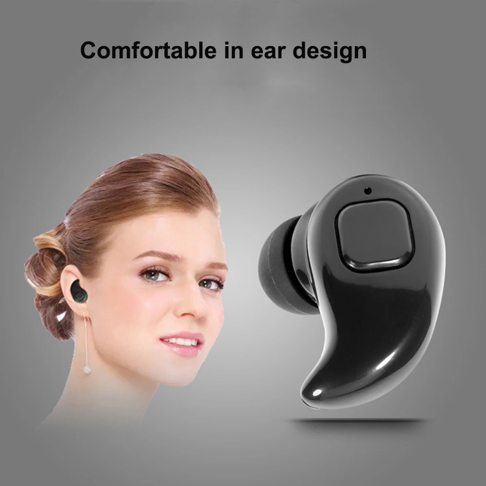 Мини Bluetooth беспроводные наушники в ухо бутоны руки бесплатно с микрофоном для