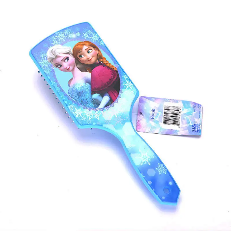 Disney beauty модные игрушки Замороженные детские расчески Принцесса Анна Эльза волосы щетки Уход за волосами Детские девочки Замороженные игрушки День рождения детские подарки