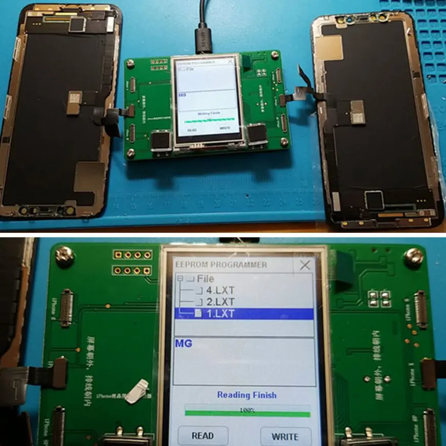 Программатор EEPROM для IPhone 8 Plus X ЖК экран Фоточувствительный чтение и запись|Детали