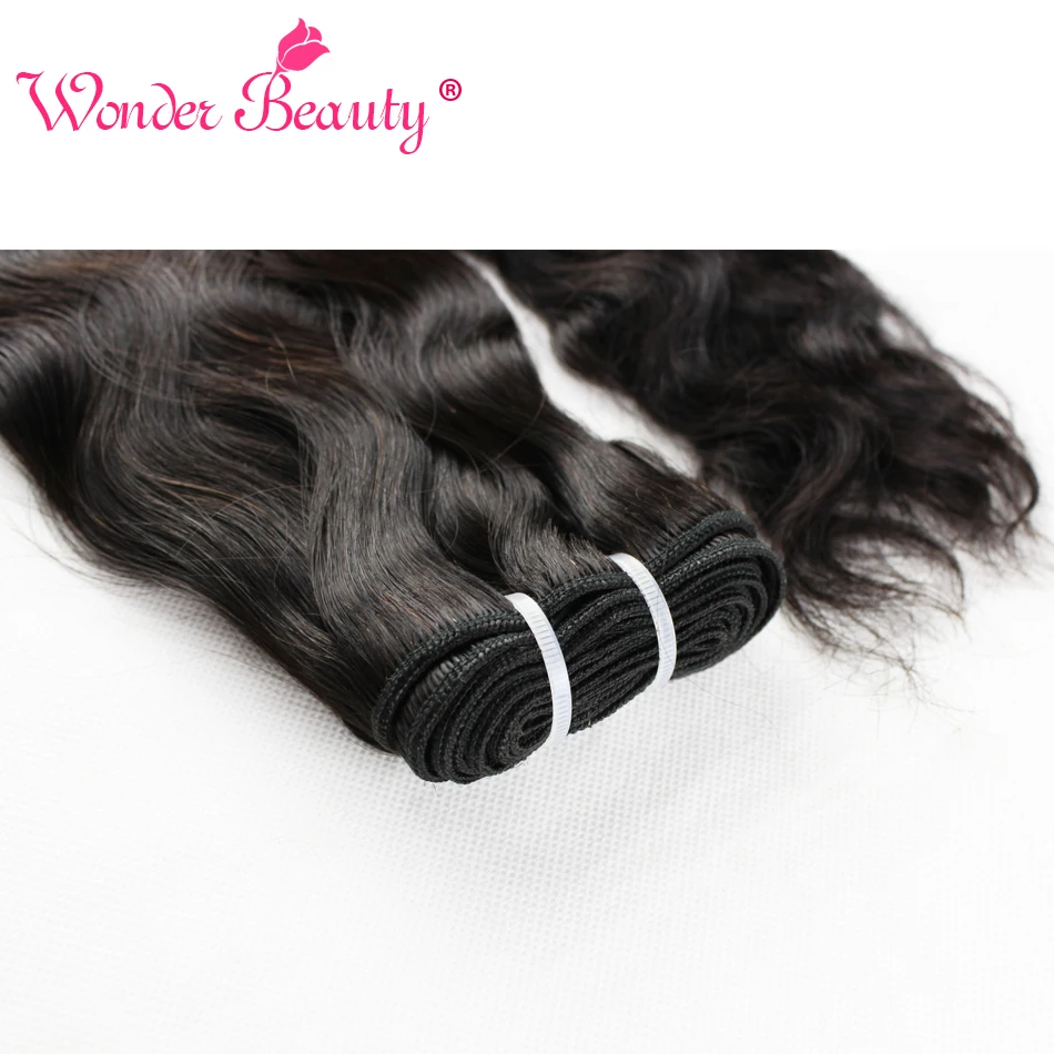 Wonder Beauty накладные волосы перуанские натуральные волнистые Человеческие remy для