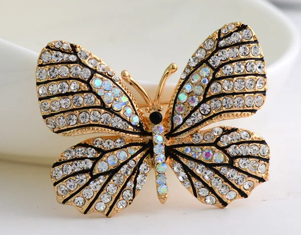 Женская свадебная брошь в виде бабочки|bridal brooches pins|brooch pinsfashion pins |