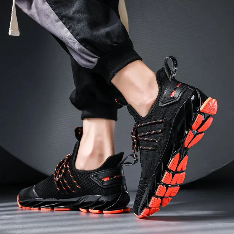 2019 Fashion High Top chunky Sneakers embroidery Hip Hop Street fly weave sneaker trainer tenis masculino Cool Shoes | Обувь