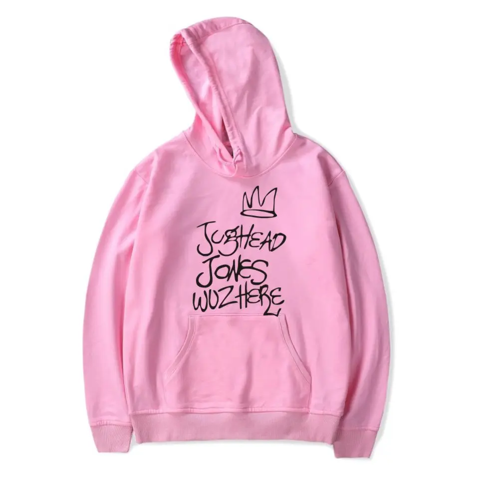 New Kpop Riverdale Jughead Jones Wuz Here Female Women Hoodies Sweatshirts Hooded Hoody Pullovers Harajuku Streetwear | Женская одежда