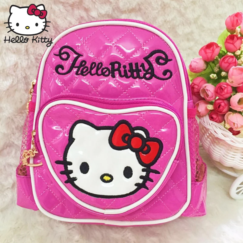 Сумки с героями мультфильмов «hello kitty» для детей, рюкзак для мальчиков и девочек, школьный плюшевый рюкзак, школьная сумка на плечо рюкзак для маленьких девочек