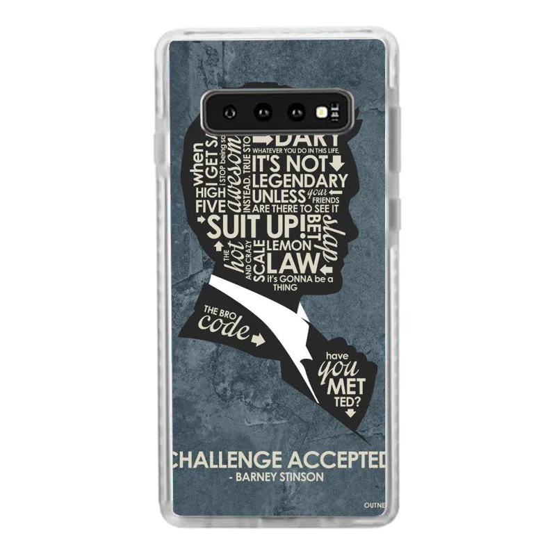 how i met your mother himym quotes cell silicone TPU phone Cover case For Samsung S6 S6edge S7 S8PIUS S9 S10 S10Plus NOTE245 | Мобильные