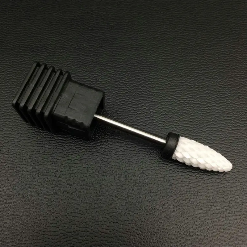 10pcs/set Wholesale Nail Ceramic Mill Manicure Machine Set Cutter For Pedicure Electric Nail Files Nail Drill Bit Nail Tools - Цвет: Ceramic 2-XC(10pcs)