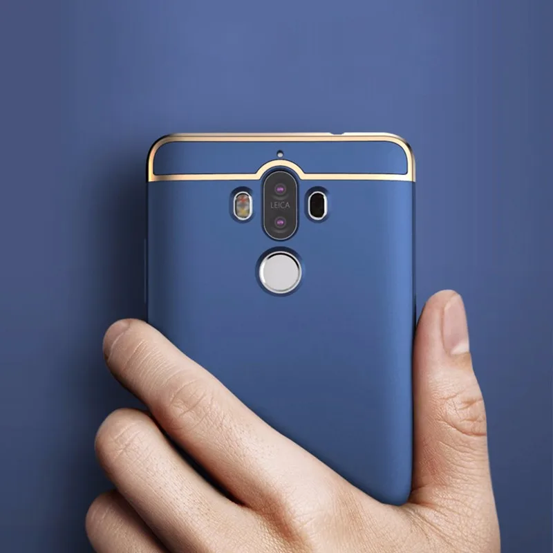 Huawei Mate 9 Чехол Жесткий PC 3в1 полная защитная оболочка Роскошный ультра тонкий