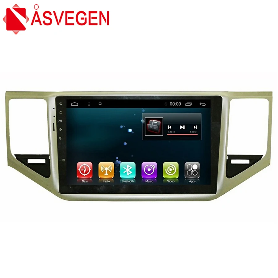 

Asvegen 10,2 ''Android 7,1 четырехъядерный Автомобильная навигационная система GPS радио Bluetooth мультимедийный стерео плеер для Volkswagen Sportsvan