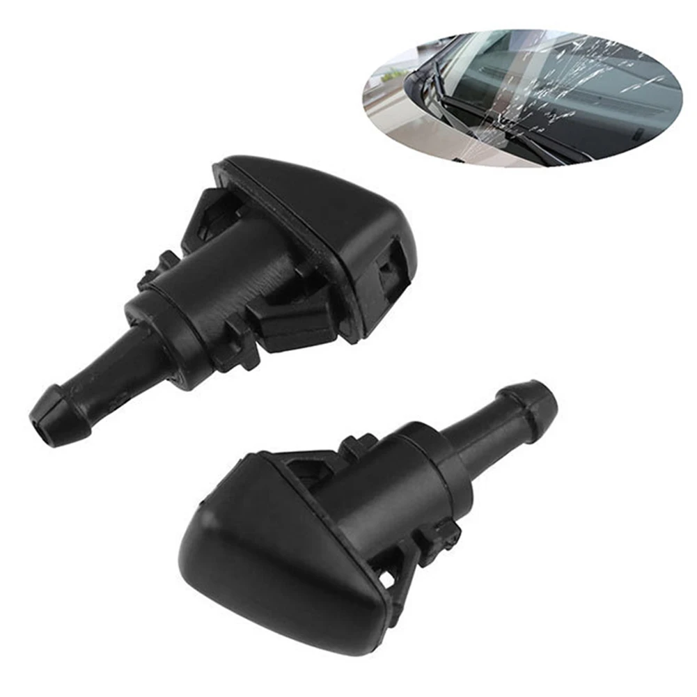 1 пара авто Стекло стеклоочиститель ветрового стекла форсунки Чистка стирка ABS