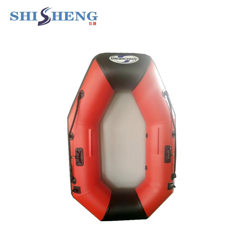 

Famous brand SHICHENG red inflatable water fishing boat/water electraic boat