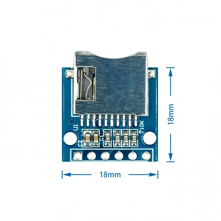 10 шт./лот Micro SD Плата расширения для хранения мини TF карта памяти Щит Модуль с