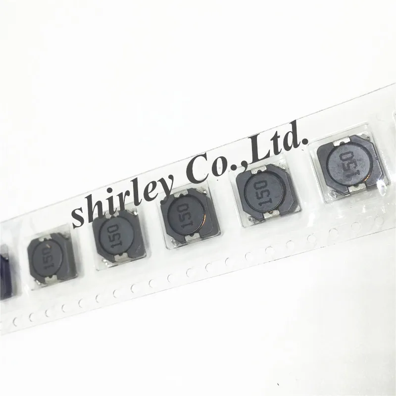 

Free shiiping 100pcs/lot SMD 10X10 Power Inductors 150 15UH Wire Wound Chip Shielded Inductor High Quality CDRH104R 15uh 10*10*4