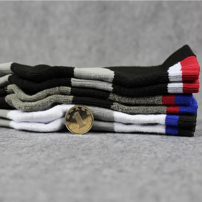 

NANCY TINO Men Sport Socks Thick Towel Long Socks Outdoor Athletic Socks Racing Cycling Running Basketball Tennis Cotton Socks