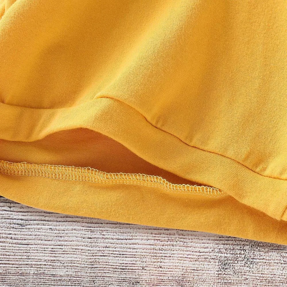 Комплекты одежды из 4 предметов для маленьких девочек топ с цветочным принтом и