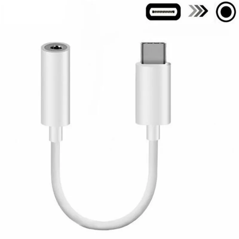 USB Type C 3 5 мм аудио кабель для наушников адаптер Тип AUX Xiaomi 6 Letv 2 pro C|Кабели