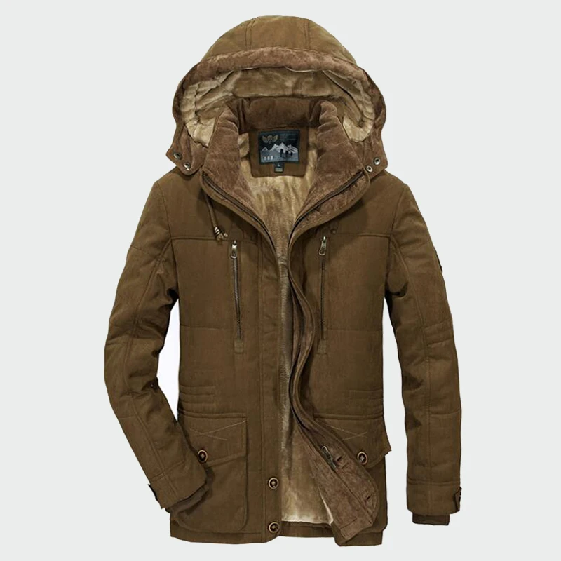 2019 мужская верхняя одежда защищающий от ветра повседневное пальто с | Мужские парки -33000373342