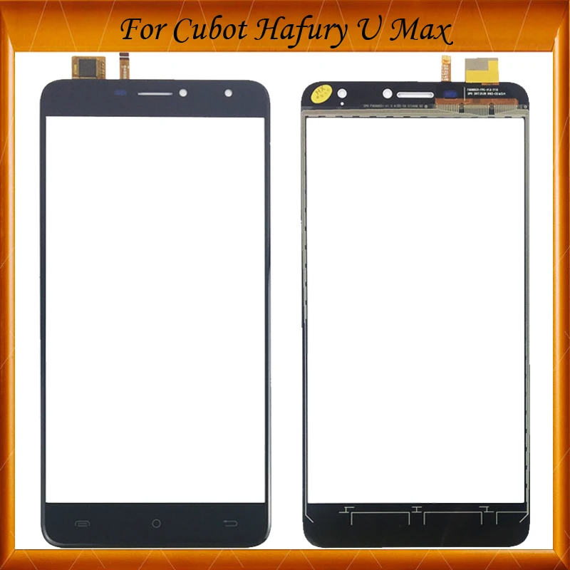 100% Совместимость Сенсорный экран для Cubot Hafury U Max/Cubot Max сенсорный Переднее стекло