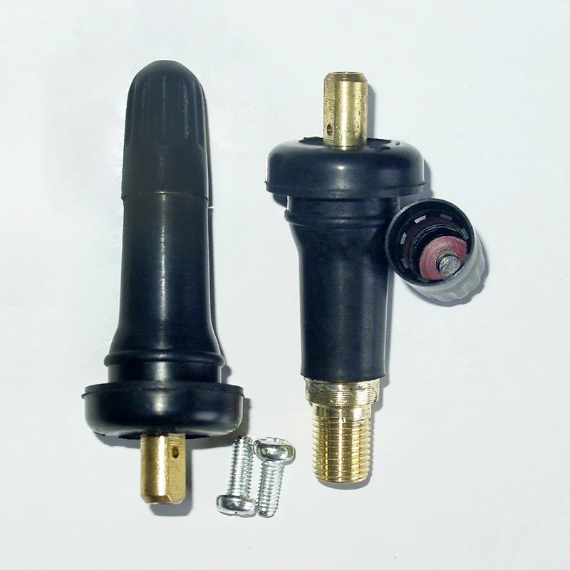Клапан для шин TPMS413 100 шт. датчика TPMS резиновый защелкивающийся шток клапана
