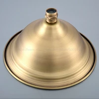 8 2 inch vintageretro antique brass round shape rain bath rainfall shower head bathroom accessory standard 12 zsh239