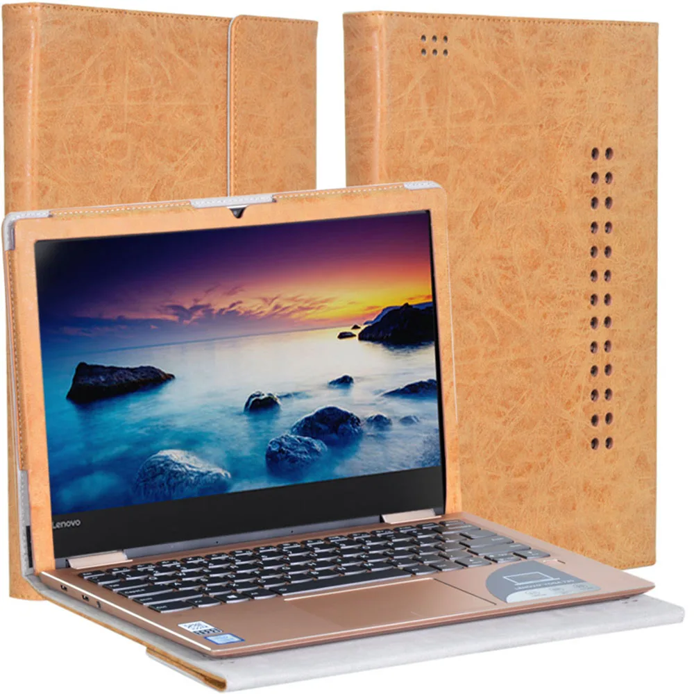 2017 новейший коричневый складной чехол книжка из искусственной кожи для Lenovo YOGA 720
