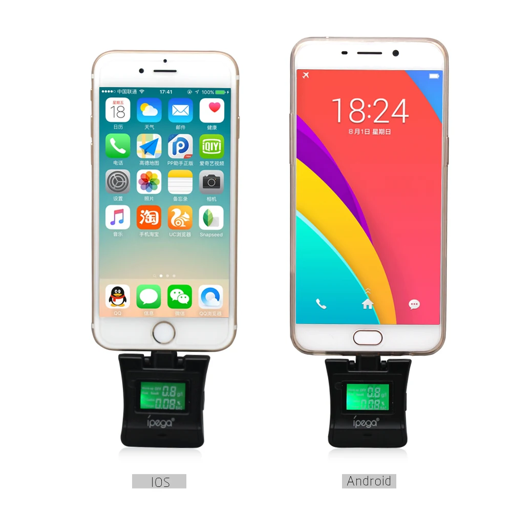 10 шт./лот переносной Алкотестер Цифровой тестер на алкоголь для iPhone 6s samsung htc SONY
