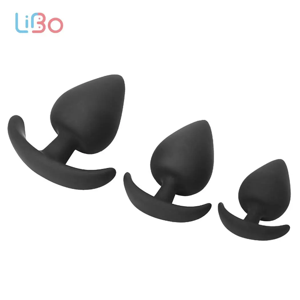 LI BO Anal Plug Small Silicon Large Silicone Butt Strong Adult Sex Toys For Men Gay Woman Erotic |