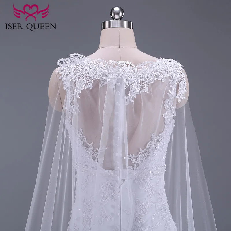 Свадебное платье русалки со съемным поясом винтажное кружевное с бисером и